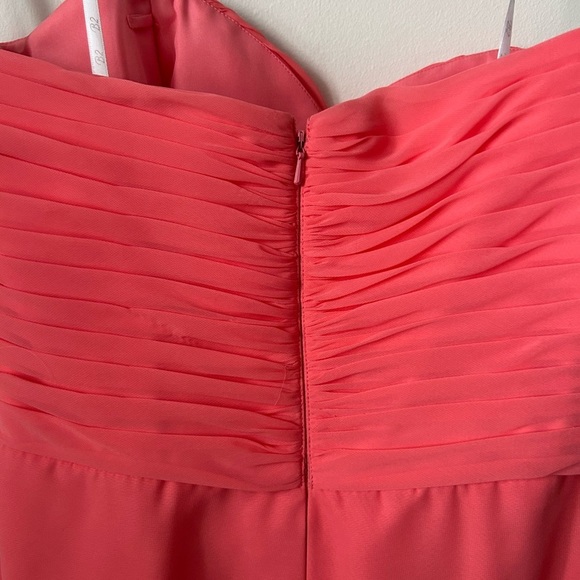 B2 Jasmine Strapless Chiffon Prom/Grad Short Dress - Picture 4 of 6